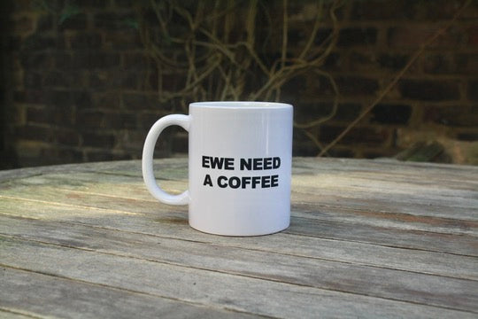 Ewe Need A Coffee - Mug and 10 Wool Pots
