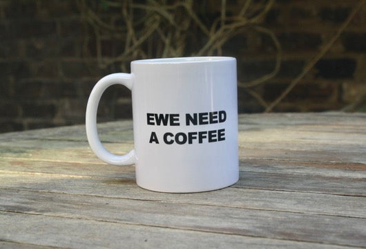 Ewe Need A Coffee - Mug and 10 Wool Pots