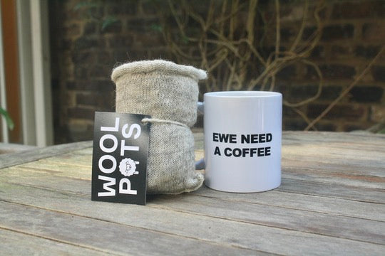 Ewe Need A Coffee - Mug and 10 Wool Pots