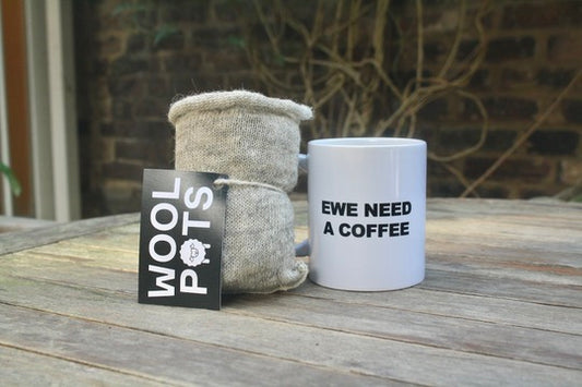 Ewe Need A Coffee - Mug and 10 Wool Pots