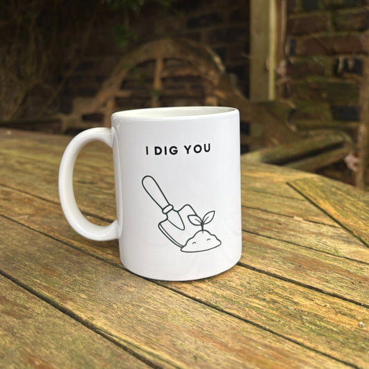 I Dig You - Mug and 10 Wool Pots