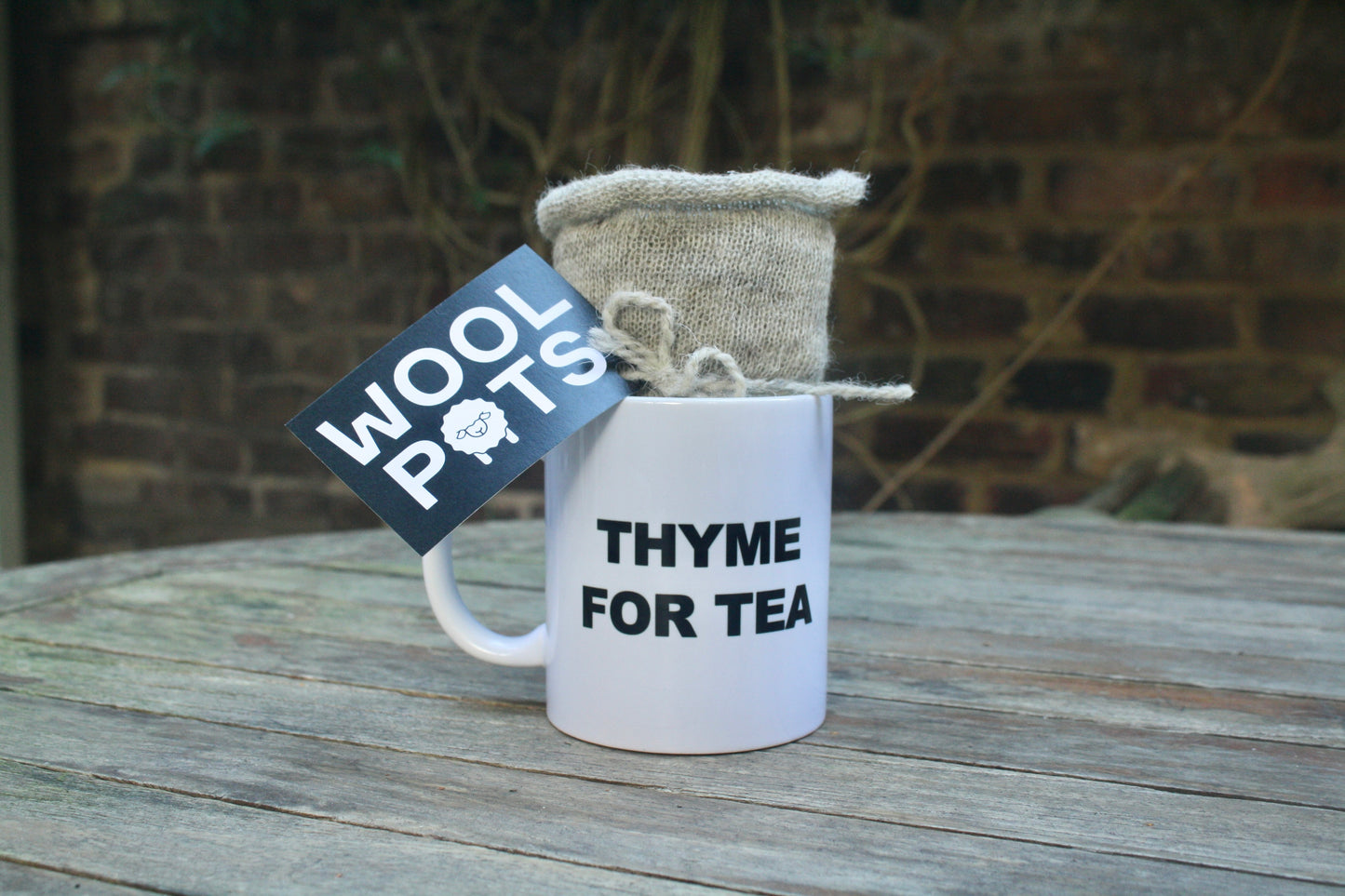 Thyme for Tea - Mug and 10 Wool Pots