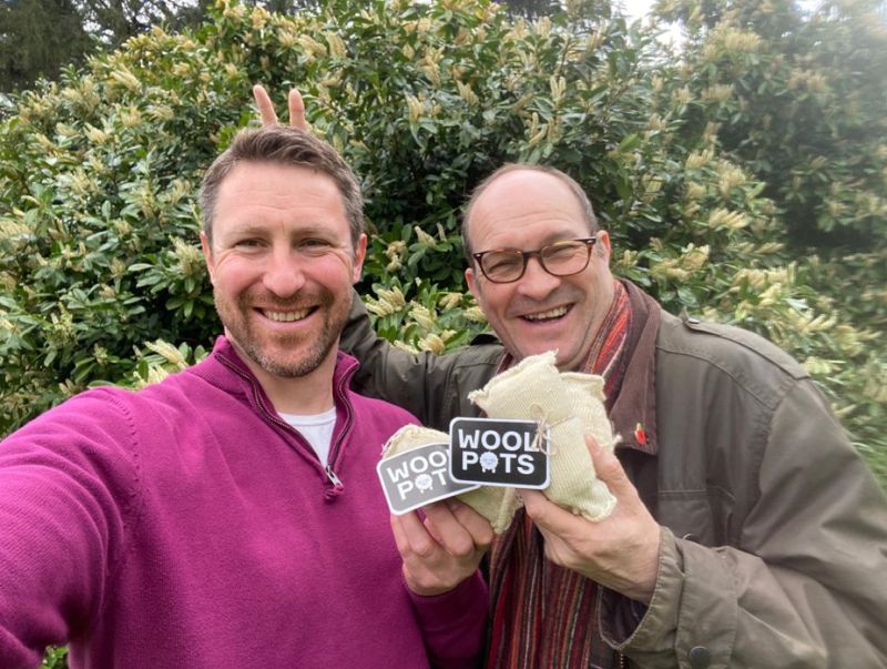 Wool Pots for planting - Tom and Graham